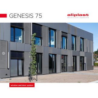 Portes & Fenêtres ALUMINIUM de la marque ALiPLAST Genesis 75
